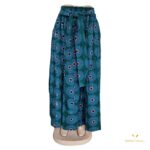 Women African Long Skirts Wax Print Full Circle Skirt - Image 2