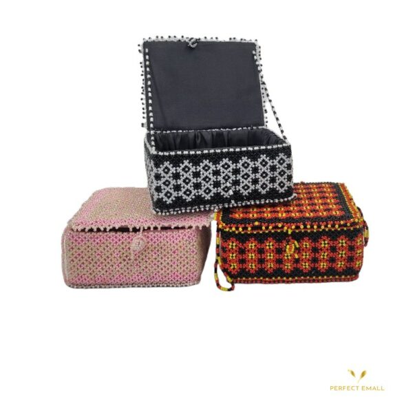 Beaded Jewelry Box