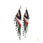 Beads Earrings -lines - Image 2