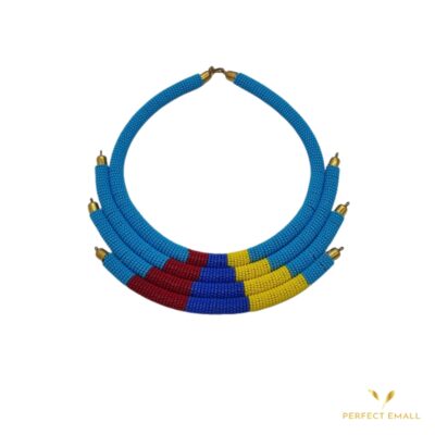 Beaded Chokers Women’s Necklace blue