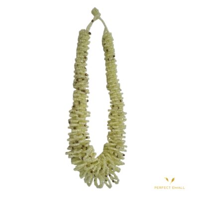 Soft Cuff Beaded Necklaces Yellow