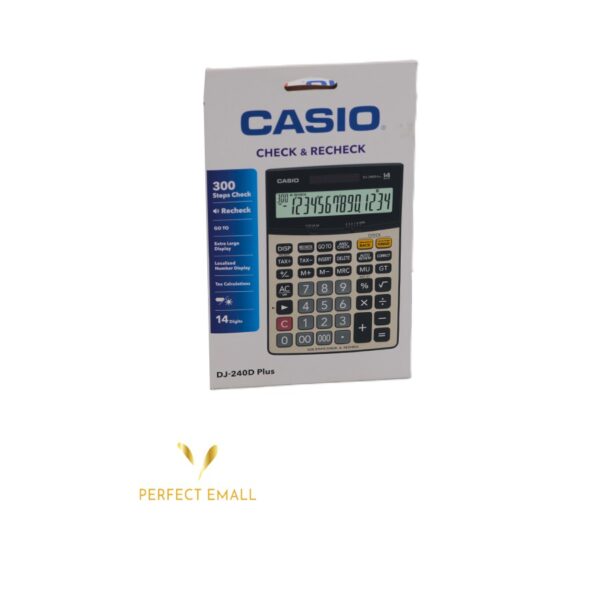 CASIO DJ-240D Plus Electronic Calculator - Image 2
