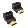 HDMI Male to Female Right Angle Adapter – 90° Connector Extender | Full HD 1080p