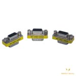 VCE VGA Adapter, Male to Male SVGA Coupler HD15 Mini Gender Changer - Image 2