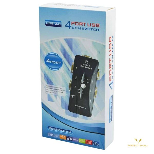 4 KVM SWITCH PORT USB KVM41UA