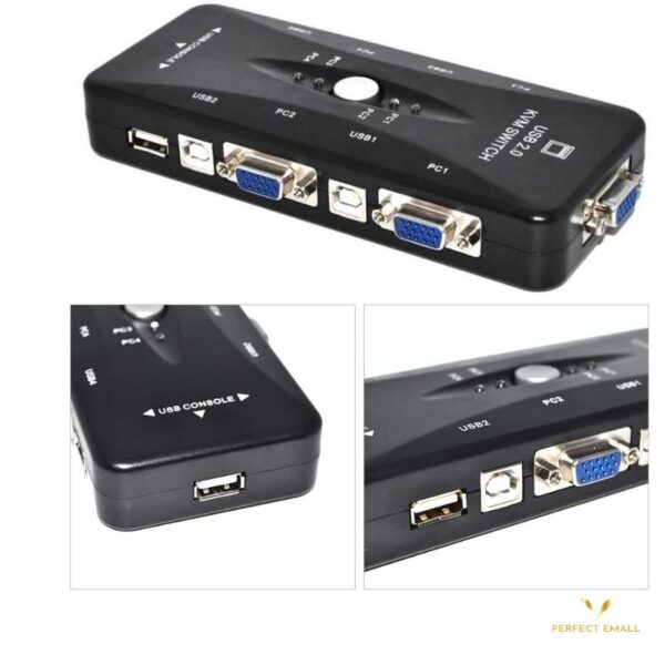 4 KVM SWITCH PORT USB KVM41UA