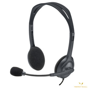 Logitech h111 wired stereo headset stereo headset wired headset Logitech headset budget stereo headset comfortable headset over-ear headset adjustable headband PC headset computer headset online meeting headset Skype compatible headset high-quality audio headset durable headset lightweight headset audio headset noise-cancelling microphone clear voice communication affordable headset gaming headset (if a