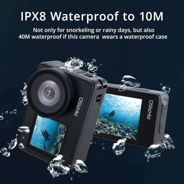 AKASO Brave 7 | 4K30FPS 20MP Waterproof Action Camera