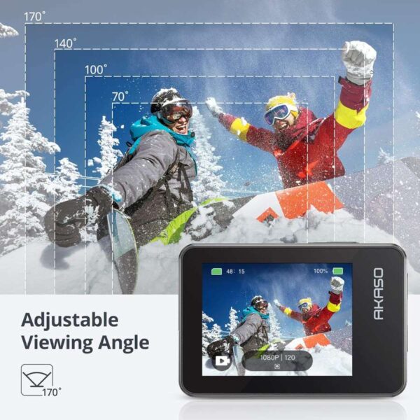 AKASO Brave 7 | 4K30FPS 20MP Waterproof Action Camera