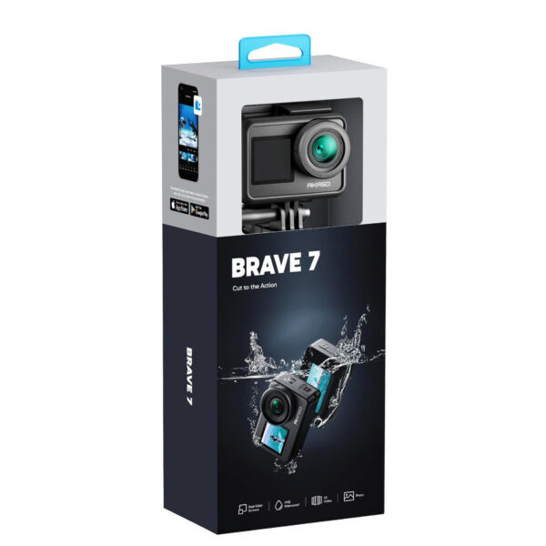 AKASO Brave 7 | 4K30FPS 20MP Waterproof Action Camera