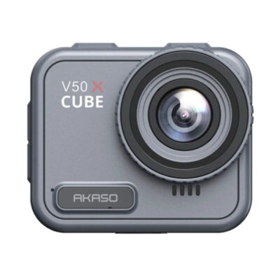 AKASO V50X CUBE Underwater Action Camera – IP67 Waterproof 4K30FPS 20MP (Model: V50X CUBE)