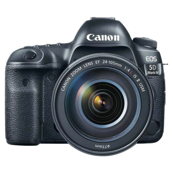 Canon EOS 5D Mark IV DSLR Camera with EF 24-105mm f/4L IS II USM Lens