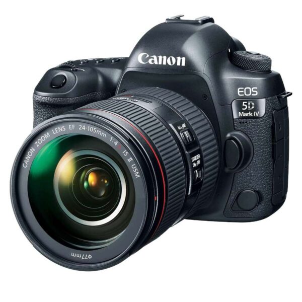 Canon EOS 5D Mark IV DSLR Camera with EF 24-105mm f/4L IS II USM Lens