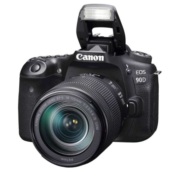 Canon EOS 90D DSLR Camera with 18–135mm IS USM Lens