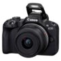 Canon EOS R50 BK Mirrorless Camera with RF-S 18-45mm IS STM Lens – EU26 Kit