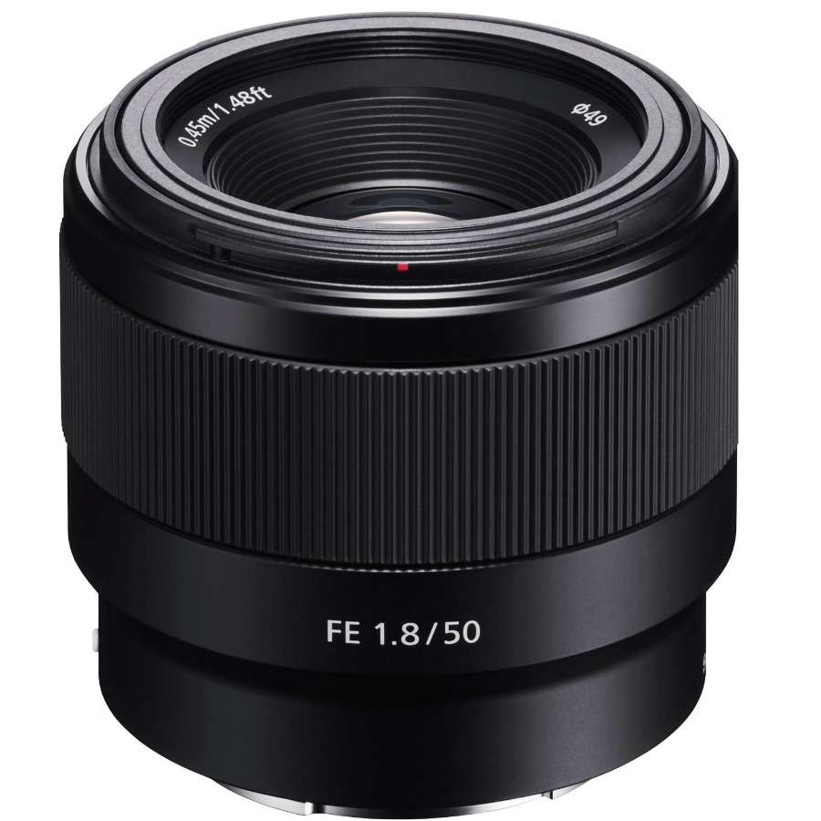 Sony SEL50F18F 50mm f/1.8 Standard Prime Lens (Full Frame)