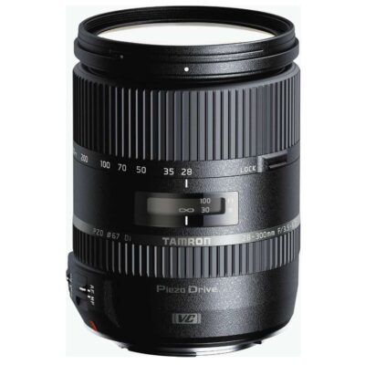 Tamron 28-300 mm f/3.5-6.3 Di VC PZD (A010) All-in-One Travel Zoom Lens – Canon EF / Nikon F / Sony A