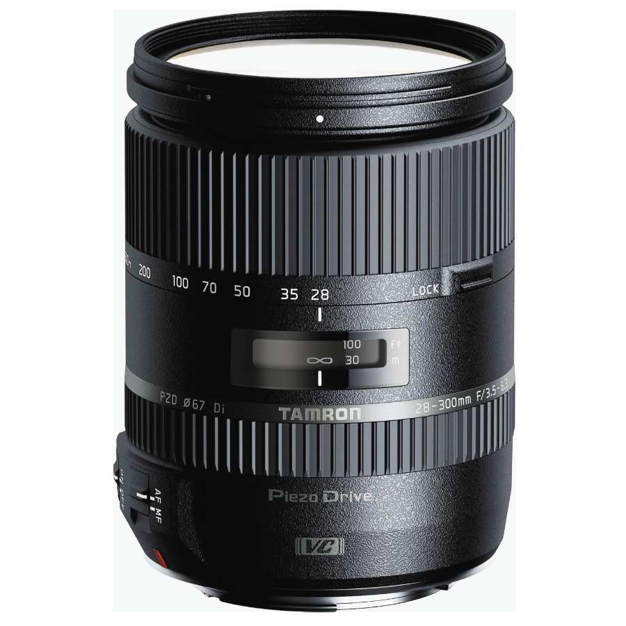 Tamron 28-300 mm f/3.5-6.3 Di VC PZD (A010) All-in-One Travel Zoom Lens – Canon EF / Nikon F / Sony A