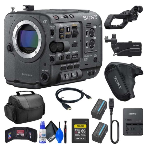 SONY CAMERAS – ILME-FX6V Cinema Line Full-Frame Camera