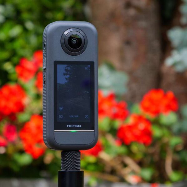 AKASO 360° Action Camera – Immersive VR Recording