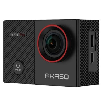 AKASO EK7000 Pro 4K Action Camera with Touch Screen, EIS, Waterproof Case, and Remote Control