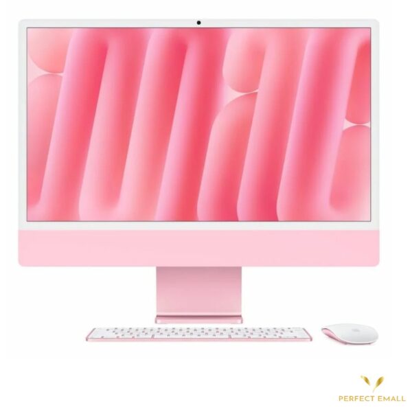Apple iMac 24″ (M4, 24GB RAM, 512GB SSD) – 4.5K Retina Display, Sequoia OS – Pink