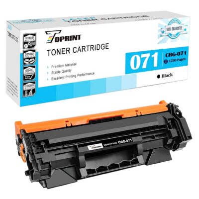 Canon CRG 071 Black Toner Cartridge – Genuine Canon Laser Printer Toner