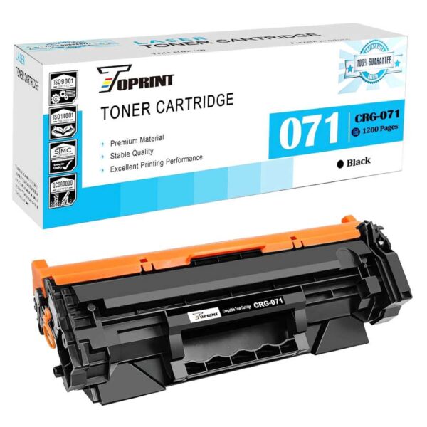 Canon CRG 071 Black Toner Cartridge – Genuine Canon Laser Printer Toner