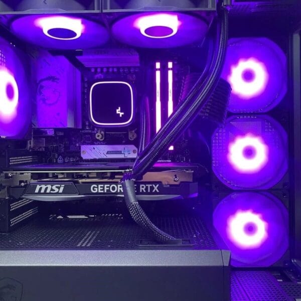 HYPERION PC – AMD Ryzen 7 9700X | RTX 5070 Ti | 16GB DDR5 | 1TB NVMe SSD | 850W PSU | Windows 11 Pro