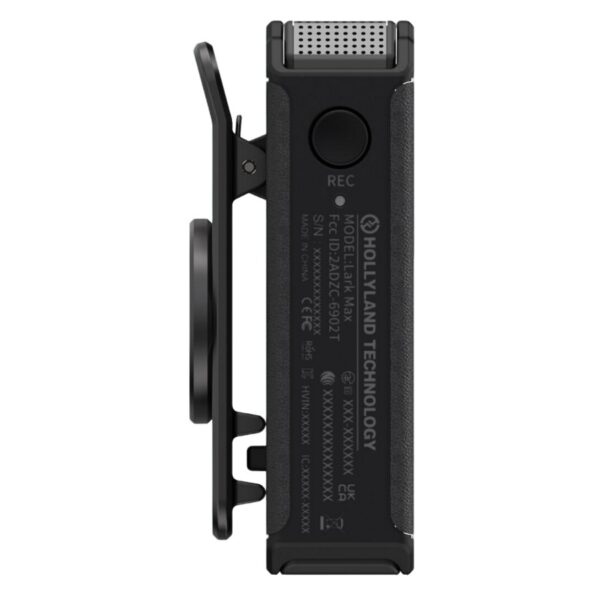 Hollyland LARK MAX Duo Wireless Lavalier Microphone System (Black)