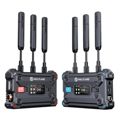 Hollyland Pyro S Wireless Video Transmission System and receiver system (HDMI/SDI, 4K/30fps, 1 TX to 4 RX)
