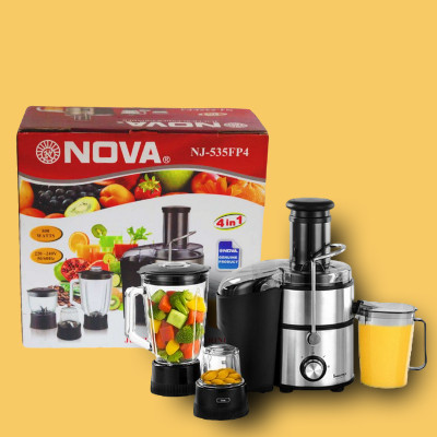 NOVA 4 IN 1 NJ-535FP4 Juicer Blender Powerful Machine