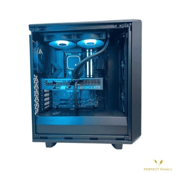 Workstation GP3000 – AMD Ryzen 9 9900X | GeForce RTX 5070 Ti | 32GB DDR5 | 1TB NVMe SSD + 2TB HDD | 1000W PSU | Windows 11 Pro