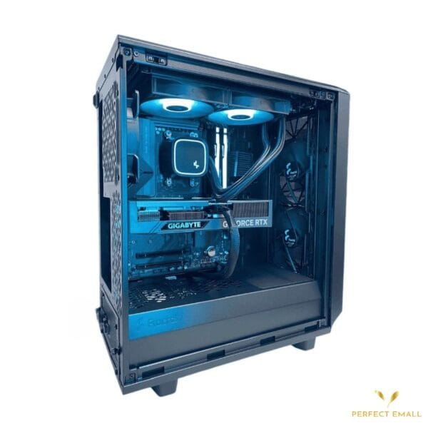Workstation GP3000 – AMD Ryzen 9 9900X | GeForce RTX 5070 Ti | 32GB DDR5 | 1TB NVMe SSD + 2TB HDD | 1000W PSU | Windows 11 Pro