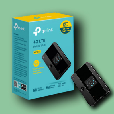 TP-Link M7350 4G LTE Mobile Wi-Fi (MiFi) – Portable Hotspot Router
