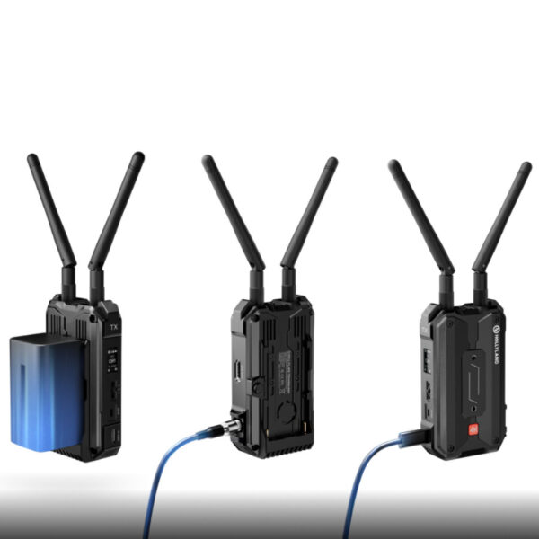 Hollyland Pyro H Wireless Video Transmission System (HDMI, 1TX to 4RX, 4K/30fps, HEVO, UVC, 1.9GHz/5GHz)