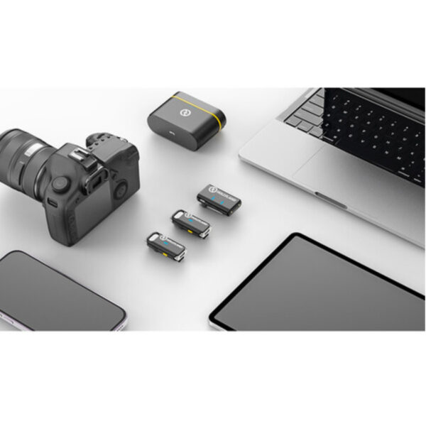 Hollyland LARK M1 DUO Wireless Lavalier Microphone System (2 Transmitters + 1 Receiver)