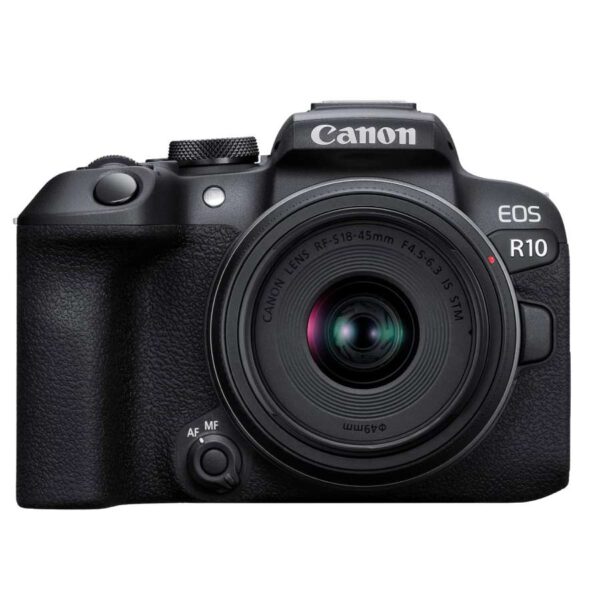 Canon EOS R10 Mirrorless Camera with RF-S 18-45mm IS STM Lens (EU26)