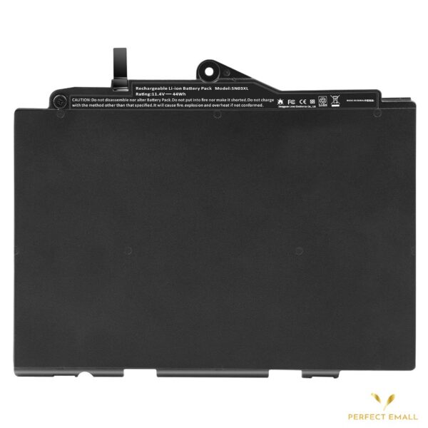 HP EliteBook 820 G3 Battery – 3-Cell, 11.4V, 46Wh
