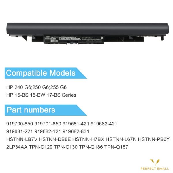 HP Laptop Battery JC04 – 4-Cell, 14.8V, 41Wh