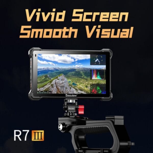 Desview R7III 7" Ultra-High Bright 1080p Touchscreen Monitor with 4K60 HDMI I/O