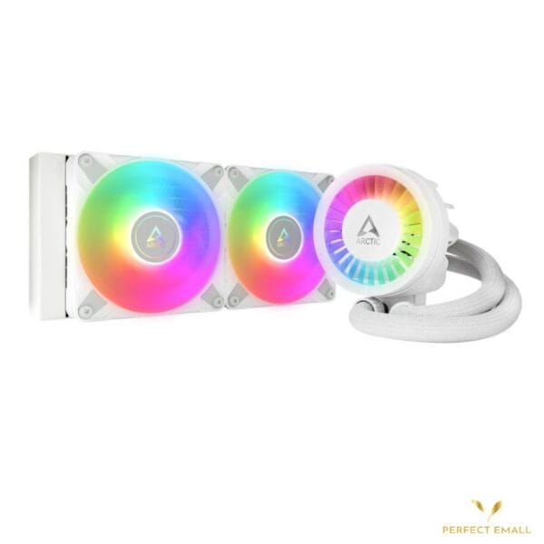 ARCTIC Liquid Freezer III – 240 A-RGB (White) | All-in-One CPU Water Cooler with 240mm Radiator