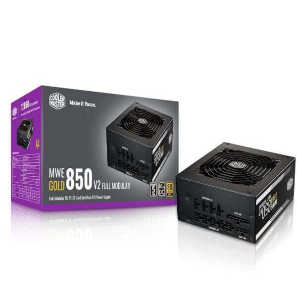 Cooler Master MWE 850 Gold V2 | 850W 80+ Gold Certified | Full Modular Power Supply