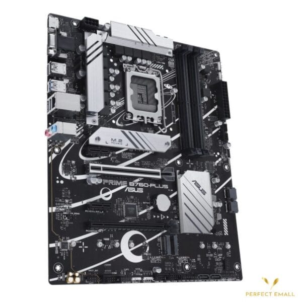 ASUS PRIME B760-PLUS Motherboard | LGA1700 Socket | ATX | DDR5 | PCIe 5.0 | Intel 13th & 12th Gen Support