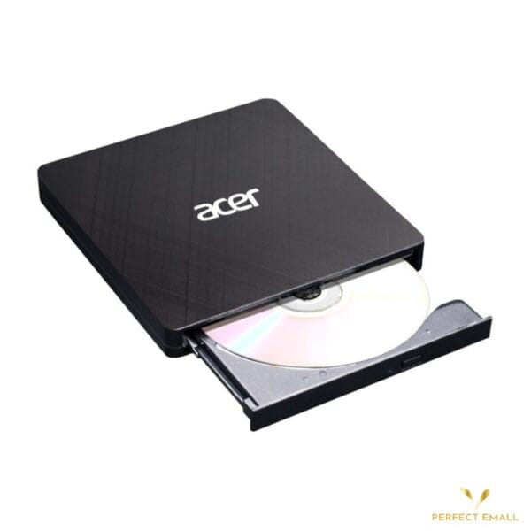 Acer Portable DVD Writer | External USB DVD-RW Drive | Slim & Lightweight Optical Drive
