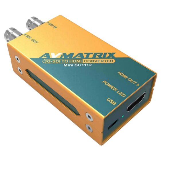 Avmatrix Mini SC1112 | HDMI/SDI Bi-Directional Mini Converter