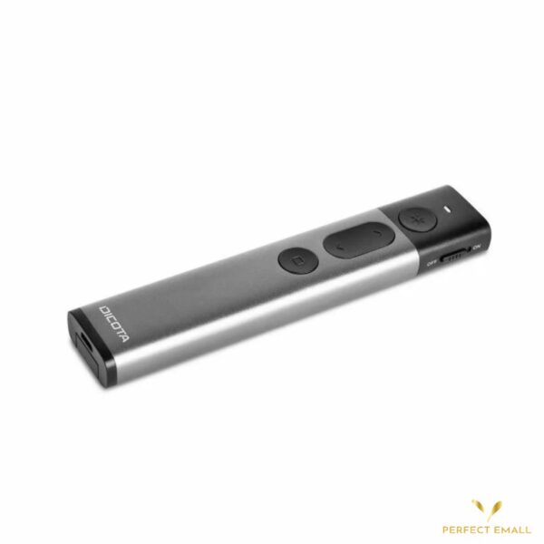 DICOTA Wireless Laser Presenter | Professional Presentation Remote with Red Laser Pointer
