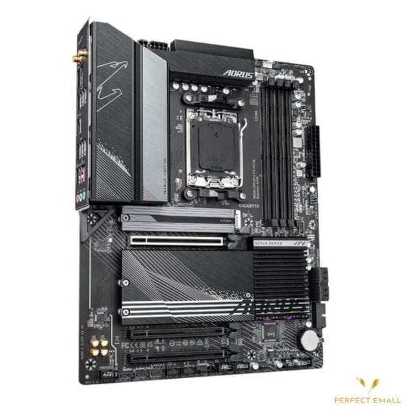 GIGABYTE B650 AORUS ELITE AX V2 Motherboard | AM5 Socket | ATX | PCIe 5.0 | DDR5 | Wi-Fi 6E