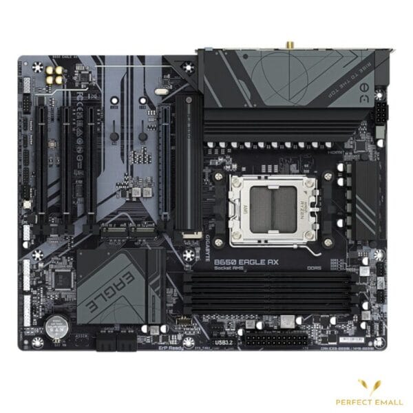 GIGABYTE B650 EAGLE AX Motherboard | AM5 Socket | ATX | DDR5 | PCIe 5.0 | Wi-Fi 6E