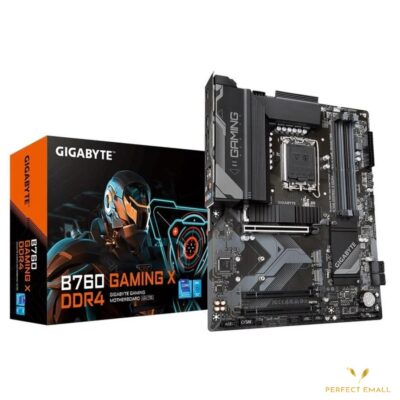 GIGABYTE B760 GAMING X DDR4 Motherboard | LGA1700 Socket | ATX | DDR4 | PCIe 5.0 | Intel 13th & 12th Gen Support